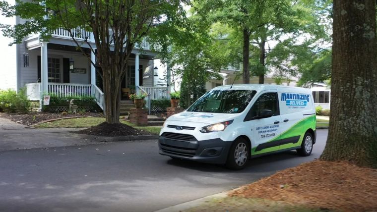 Martinizing Franchise Route Pick-up and Delivery