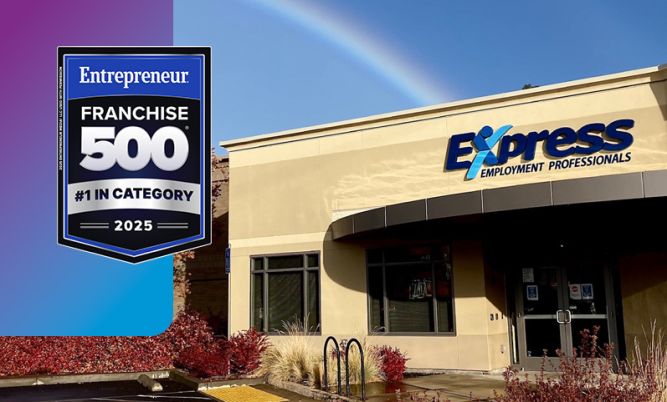 Express Franchise 2025 Franchise 500 Award