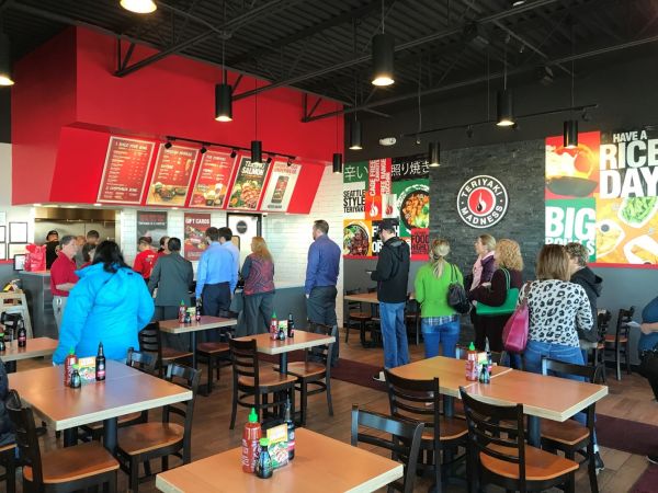 Teriyaki Madness Franchise Interior