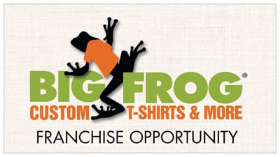 Big Frog Custom T-Shirts Franchise