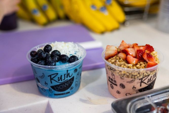 Rush Bowls Healty Food Franchise