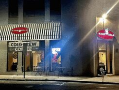 Hard Bean Coffee Shop Exterior