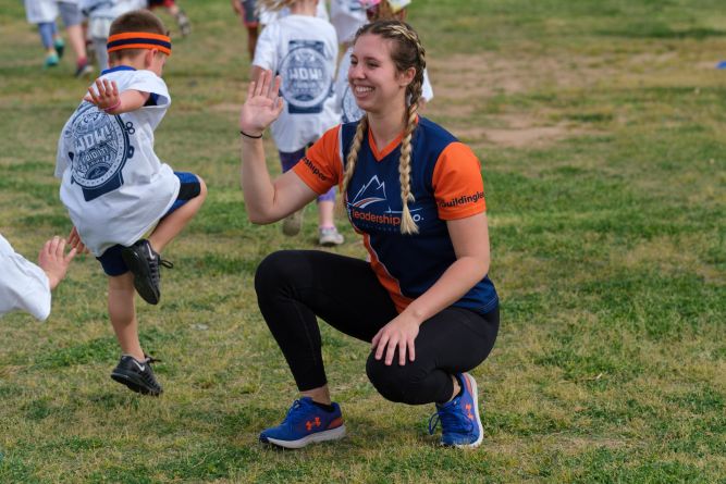 Apex Leadership Franchise leader working with children