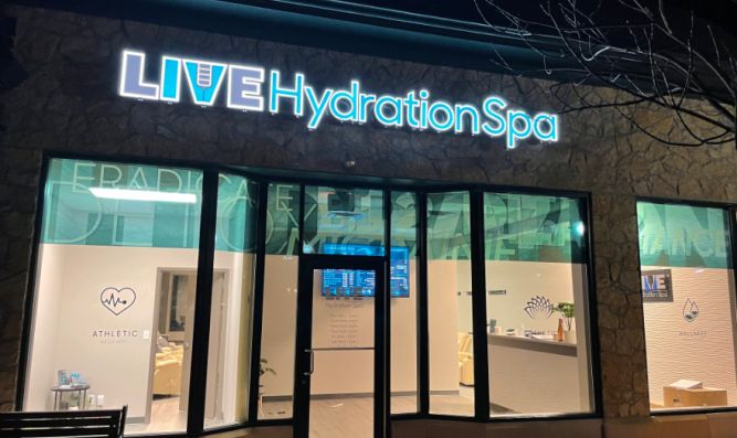 Live Hydration Spa Franchise Store