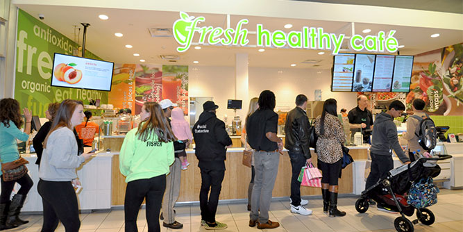 Fresh Healthy Cafe Franchise