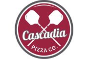 Cascadia Pizza Co. logo featuring the brand name, representing a thriving wood-fired pizza franchise opportunity.