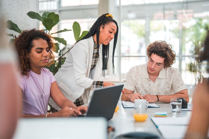 Gen Z Team at Work