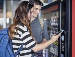 AI-Driven Vending Machines and smart phone