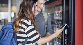 AI-Driven Vending Machines and smart phone