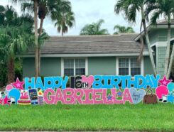 Card My Yard - Happy Birthday Yard Sign