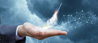 Rocket taking off signifies fastest growing franchises by state