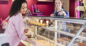 Food Franchise selling pastry and desserts.
