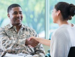 Veteran Agrees to a business deal for a franchise