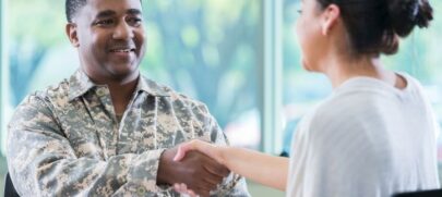 Veteran Agrees to a business deal for a franchise