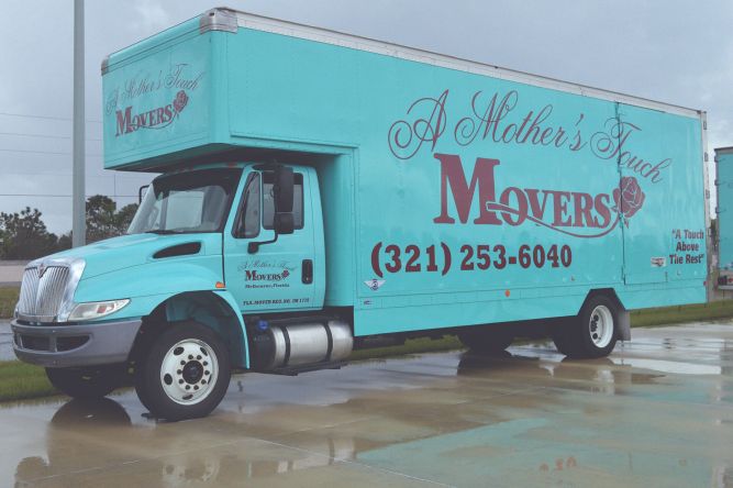 A Mother's Touch Movers Franchise Truck