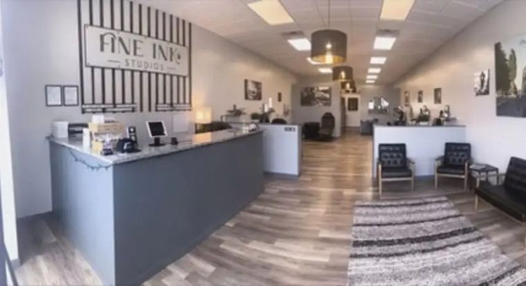 Fine Ink Franchise Studio interior