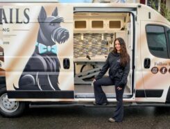 Dapper Tails Mobile Pet Grooming Franchise Van