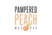 Pampered Peach Wax Bar Franchise Logo