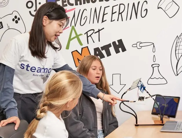 Steamoji Franchise Students at the Academy