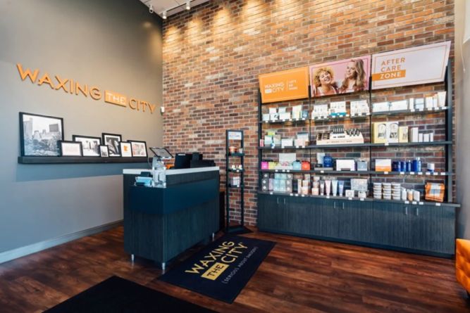 Waxing The City Franchise interior