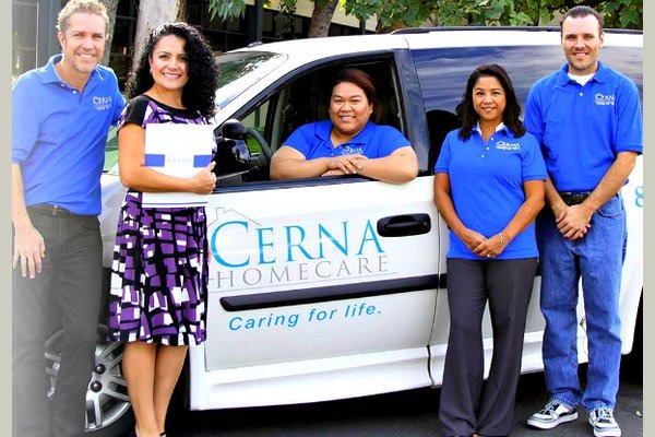 Cerna Homecare Franchise caregiver team
