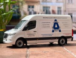 Cleanest Restaurant Group Franchise Van