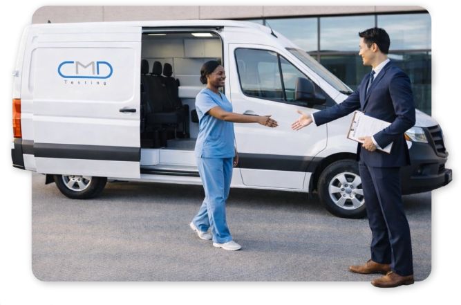 Complete Mobile Drug Testing Franchise Van