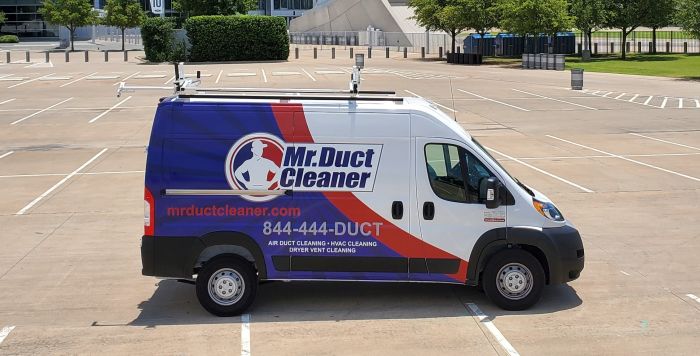 Mr. Duct Cleaner Franchise Van