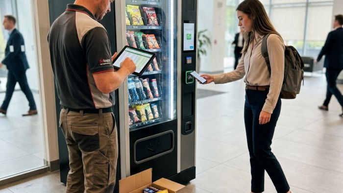 DFY Vending Business at college campus