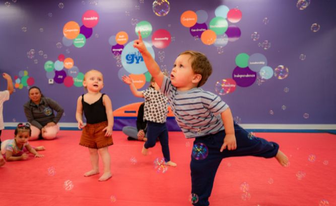 Little Gym Franchise Children Playing