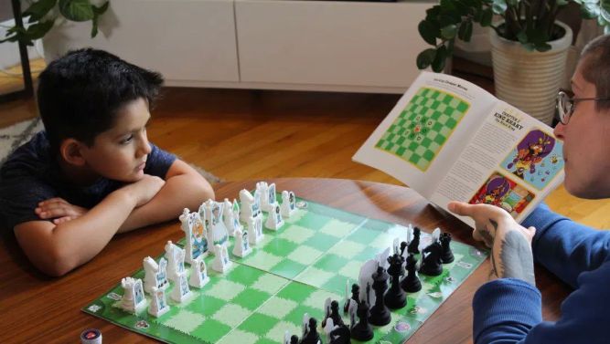 Story Time Chess Franchise and story telling while playing chess